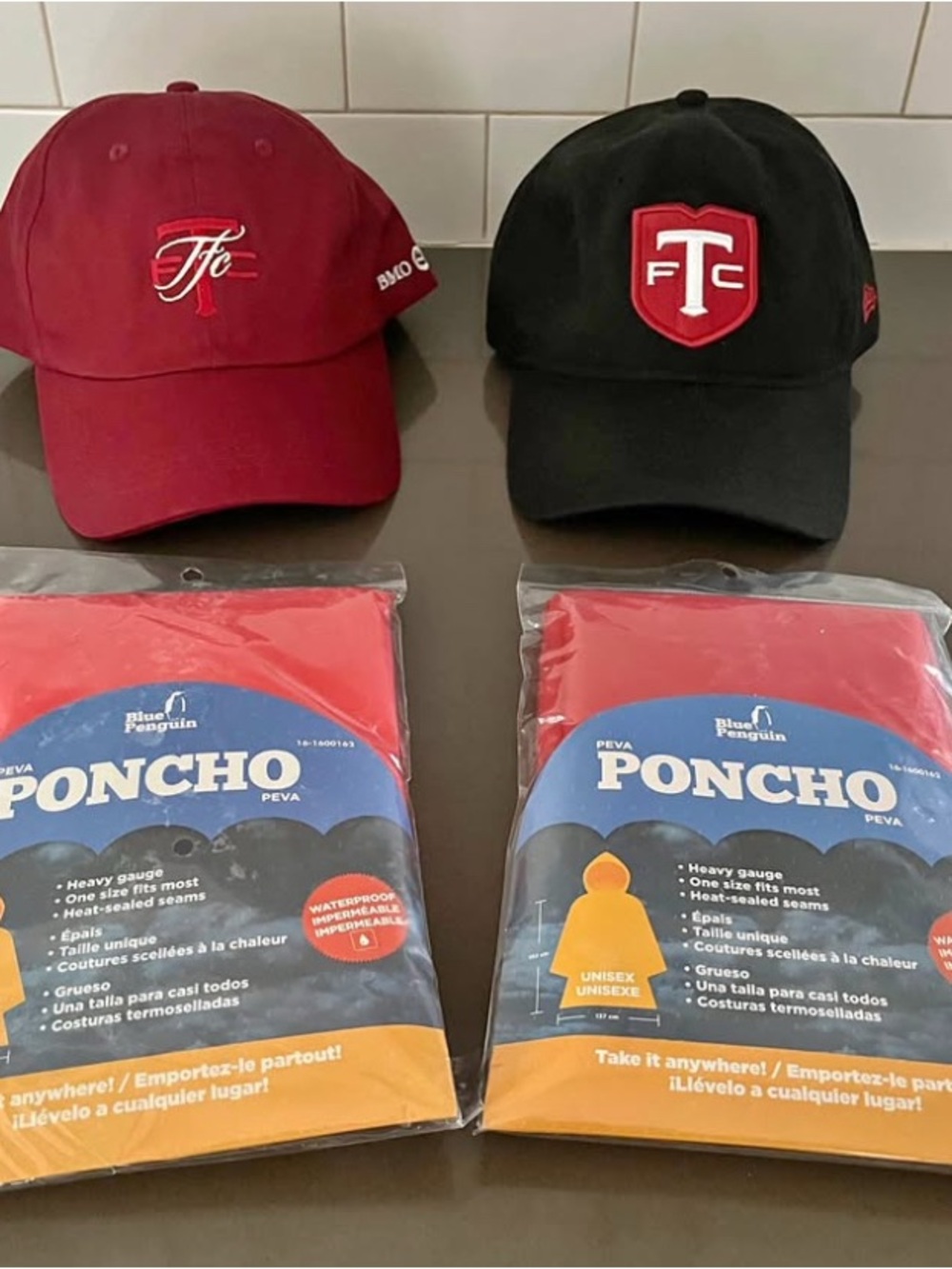 TFC Toronto Baseball Caps - Red and Black
